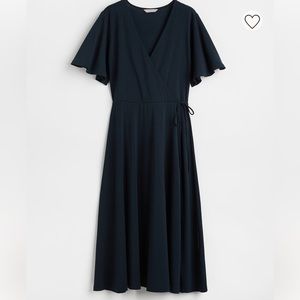 Out of stock like new navy H&M calf length dress!